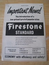 Firestone standard important for sale  BRISTOL