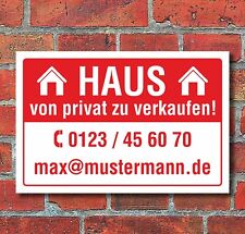 Schild haus privat gebraucht kaufen  Bad Driburg