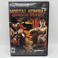 Sony Playstation 2 Mortal Kombat: Shaolin Monks PS2 2005 Manual Completo Na Caixa, usado comprar usado  Enviando para Brazil