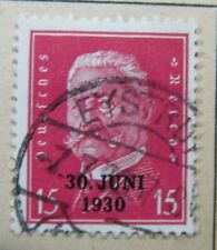 Germania 1930 15pf usato  Italia