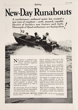 Usado, Motores de popa quadriculados Super Elto anúncio impresso 1928 para barcos Runabout Milwaukee, WI comprar usado  Enviando para Brazil