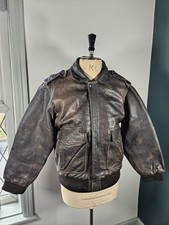 Vintage kiabi leather for sale  LEEDS