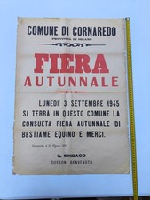 Manifesto comune cornaredo usato  Lagonegro