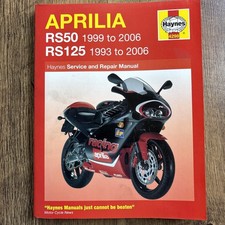 Repair manual aprilia for sale  REDHILL