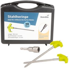 Skandika zeltheringe 20er gebraucht kaufen  Essen