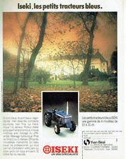 1981 iseki advertising d'occasion  Expédié en Belgium
