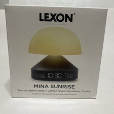 Usado, Lexon Mina Sunrise 3 em 1 lâmpada despertador 9 cores 5 sons França ~ Novo comprar usado  Enviando para Brazil