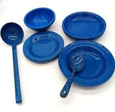 Vintage blue speckled for sale  Norphlet