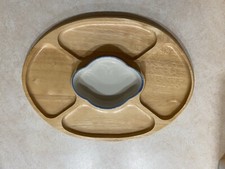 Wood snack dish for sale  El Dorado