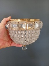 Plafonnier lustre pampilles d'occasion  France