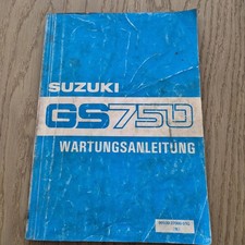 Werkstatthandbuch suzuki 750 gebraucht kaufen  Hannover