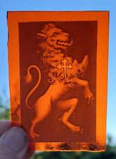 Stained glass lion for sale  BATTLE