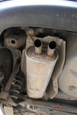 Audi auspuff endschalldämpfer gebraucht kaufen  Borgentreich