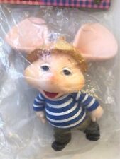 Usado, Topo Gigio Muñeca Vinilo Suave Juguete Figura María Perego Ratón Anime Raro De Colección Usado segunda mano  Embacar hacia Argentina