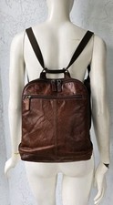 Usado, Mochila conversível Jack Georges Voyager / tiracolo couro marrom unissex pequena comprar usado  Enviando para Brazil
