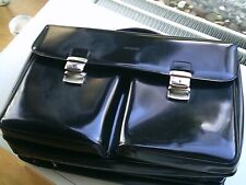 Pollini lackleder herrentasche gebraucht kaufen  Ratingen