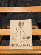 Carnets photographe manuel d'occasion  Rennes-