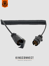 Przedłużacz spiralny wtyczka 12V plastikowa + gniazdo do przedłużacza 4,0mb na sprzedaż  PL