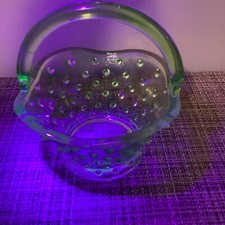 Vintage hobnail basket for sale  Freeport