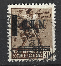Italie timbre surcharge d'occasion  Aix-en-Provence-