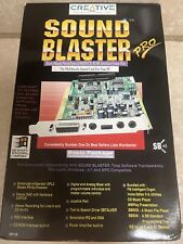 Creative Sound Blaster Pro 2 (CT 1600) Básico - Placa de Som Vintage ISA - Caixa Aberta comprar usado  Enviando para Brazil