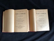 Notes formules architecte d'occasion  Cannes