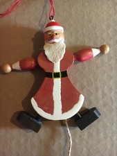 Vintage wooden santa for sale  Riegelsville