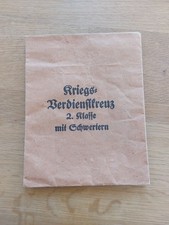 Verleihungstüte kriegsverdien gebraucht kaufen  Quedlinburg