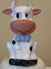 PRECISA DE MAIS CAMPAINHA! Estatueta vintage de cerâmica para decoração de fazenda COW BELL comprar usado  Enviando para Brazil