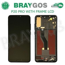 Para Huawei P20 PRO LCD tela sensível ao toque conjunto digitalizador com moldura comprar usado  Enviando para Brazil