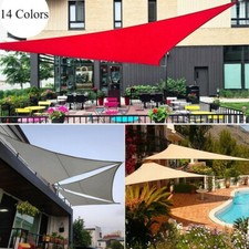 Toldo solar jardim 3,6x3,6x3,6m triângulo pátio externo sombra sol velas comprar usado  Enviando para Brazil