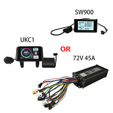 EBike 48V/52V/60V/72V 45A 1500W-3000W SineWave Controller+SW900/UKC1 LCD Display comprar usado  Enviando para Brazil