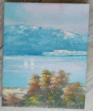 ölgemälde see wandbild gebraucht kaufen  Dessau-Roßlau