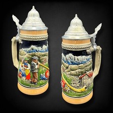 Vintage lidded beer for sale  Hermann