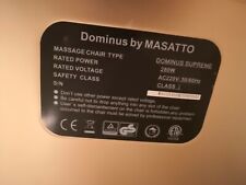 Poltrona massaggiante shiatsu usato  Palermo