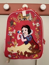 Mochila infantil Disney princesa branca de neve vermelha tamanho único bolsos de malha bolsa escolar comprar usado  Enviando para Brazil