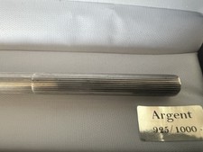 Penna sfera argento usato  Roma