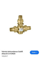 Caleffi valvola anticondensa usato  Almenno San Salvatore
