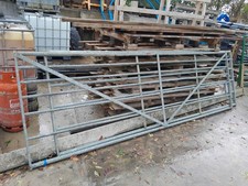 12ft galvanised gate for sale  LEYBURN