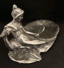 Zinnschale mädchen dem gebraucht kaufen  Lindlar