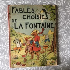 Fables choisies fontaine d'occasion  Hallencourt
