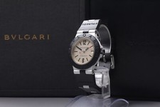 [Caixa de papel N ESTADO PERFEITO] Relógio masculino automático BVLGARI alumínio AL38A mostrador branco 38mm comprar usado  Enviando para Brazil