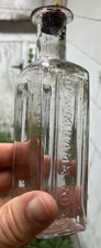 Exclusivo Flint Glass Flare Lip Era da Guerra Civil Med/Dr HammondsFever & Ague/WV Origem, usado comprar usado  Enviando para Brazil