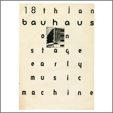 Bauhaus Music Machine London 1980 Concert Handbill (UK) comprar usado  Enviando para Brazil
