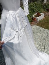 Vintage satin wedding for sale  CARDIFF