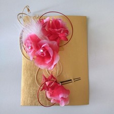 Acessório de cabelo quimono vermelho tradicional, estilo japonês, perfeito para casamentos e ce comprar usado  Enviando para Brazil