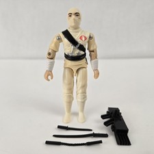 1984 GI Joe Braço Giratório Storm Shadow Cobra 3,75" Figura, Pacote, 2 Espadas, Nunchuck comprar usado  Enviando para Brazil