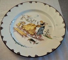 Superbe plat rond d'occasion  Tarnos