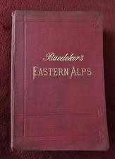 Baedeker eastern alps for sale  BANBURY