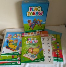 Plac Zabaw - Polish Language Teaching Aid Workbooks  Box Set For 5 Year Olds na sprzedaż  Wysyłka do Poland